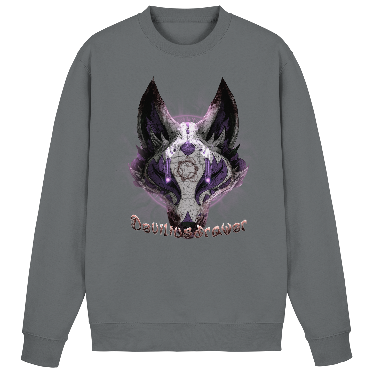 Deviliusdrawer Dark Kitsune - Basic Sweatshirt