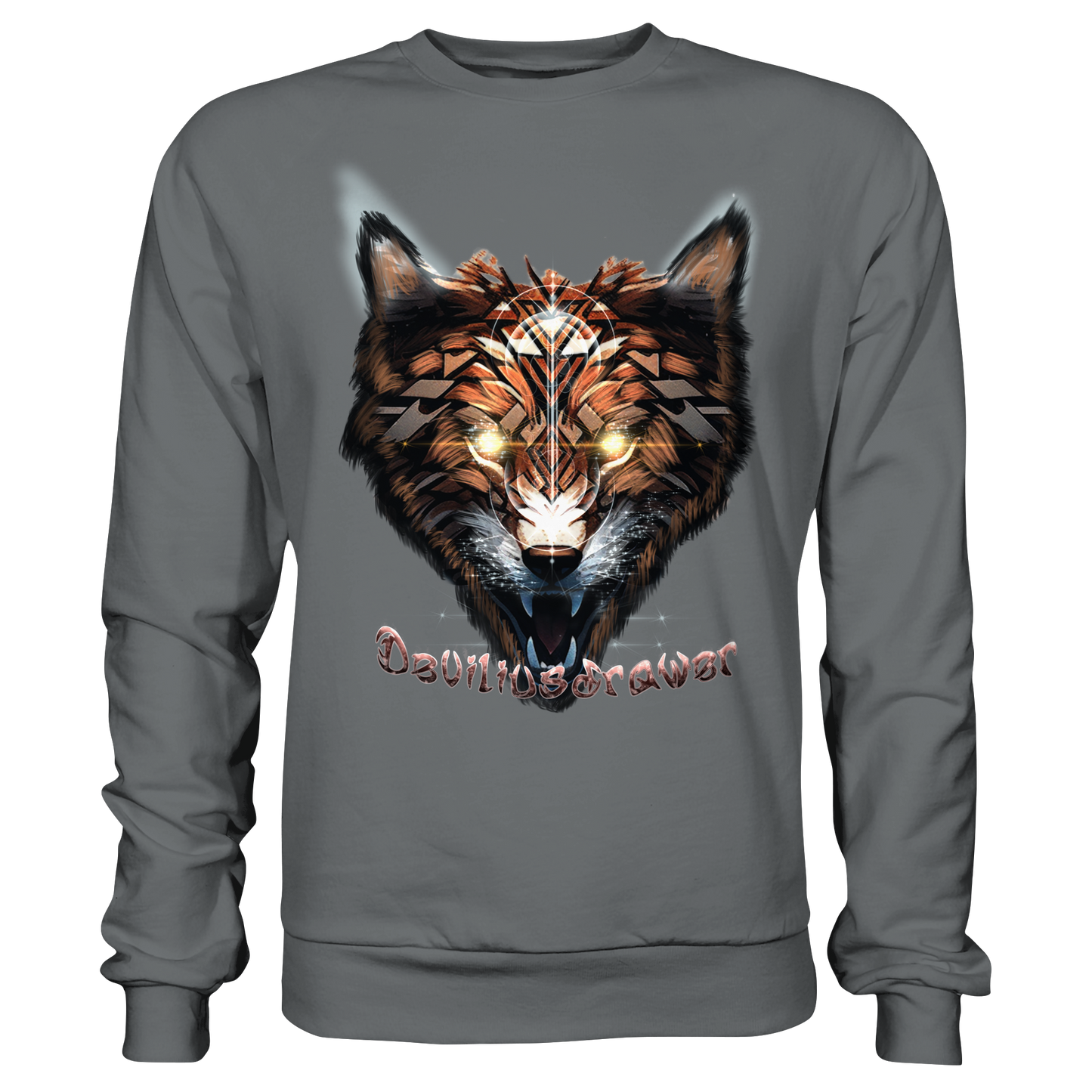 Deviliusdrawer Foxwolf - Basic Sweatshirt