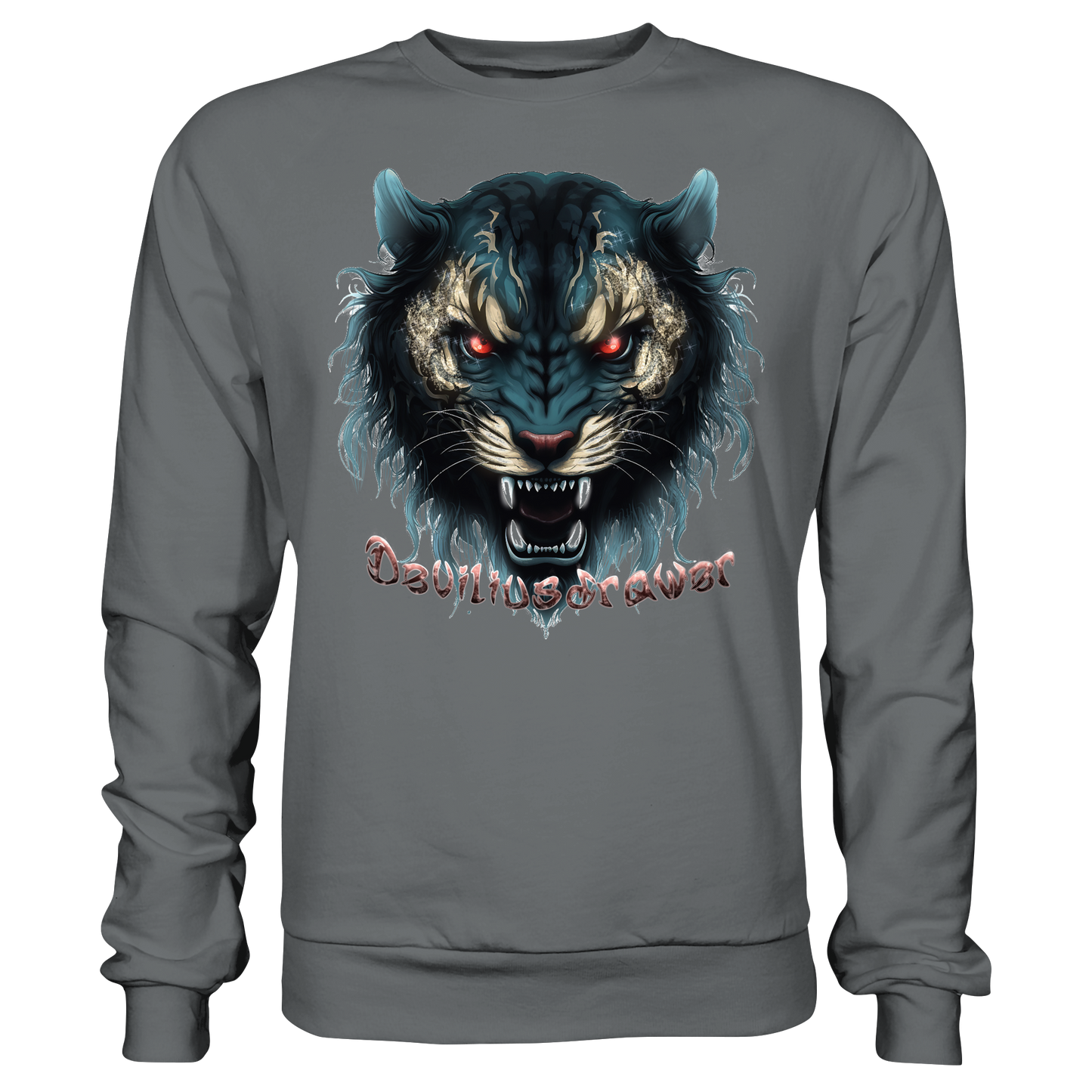 Deviliusdrawer Tigercat - Basic Sweatshirt