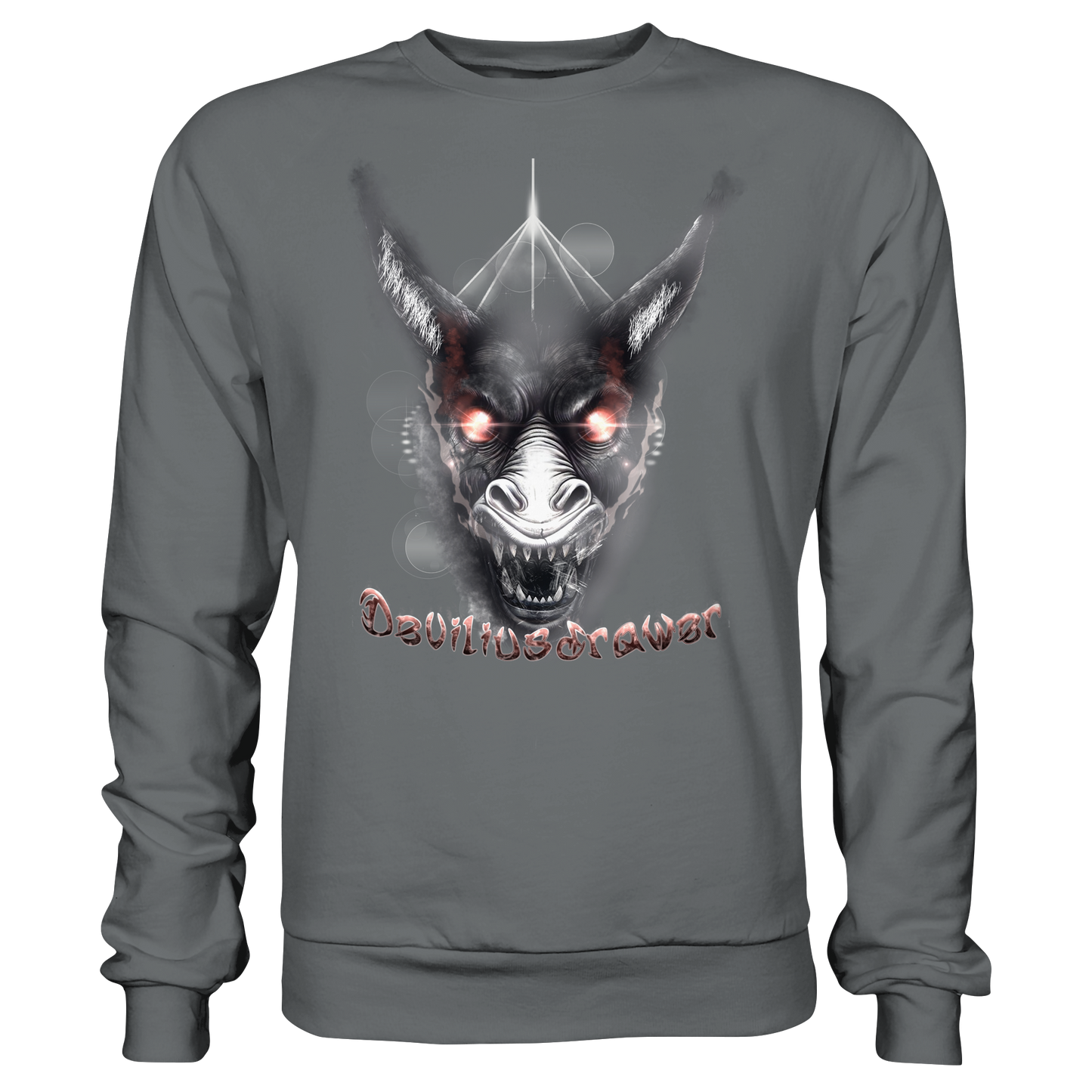 Deviliusdrawer Evil Donkey - Basic Sweatshirt