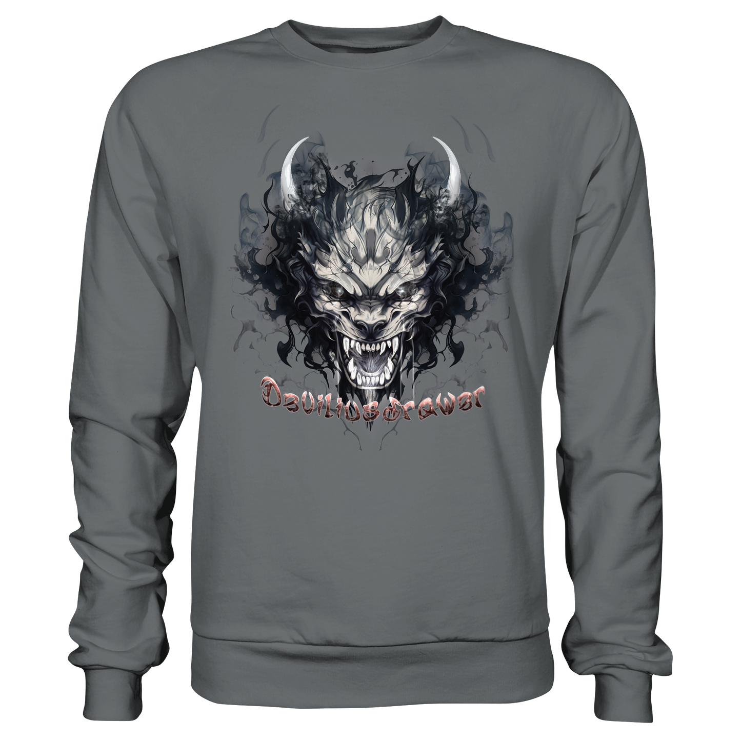 Deviliusdrawer Smoke Beast - Basic Sweatshirt