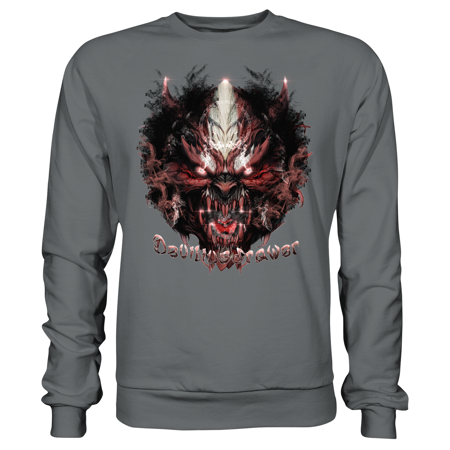 Deviliusdrawer Bloody Demon Vampire - Basic Sweatshirt