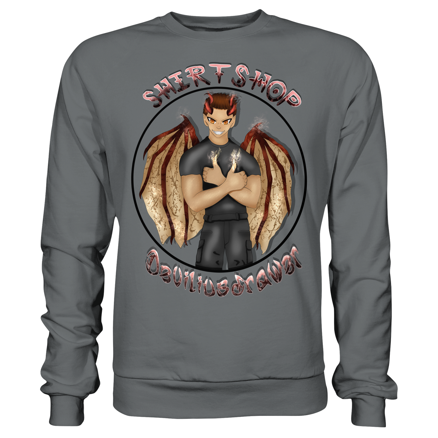 Deviliusdrawer Devilshop - Basic Sweatshirt