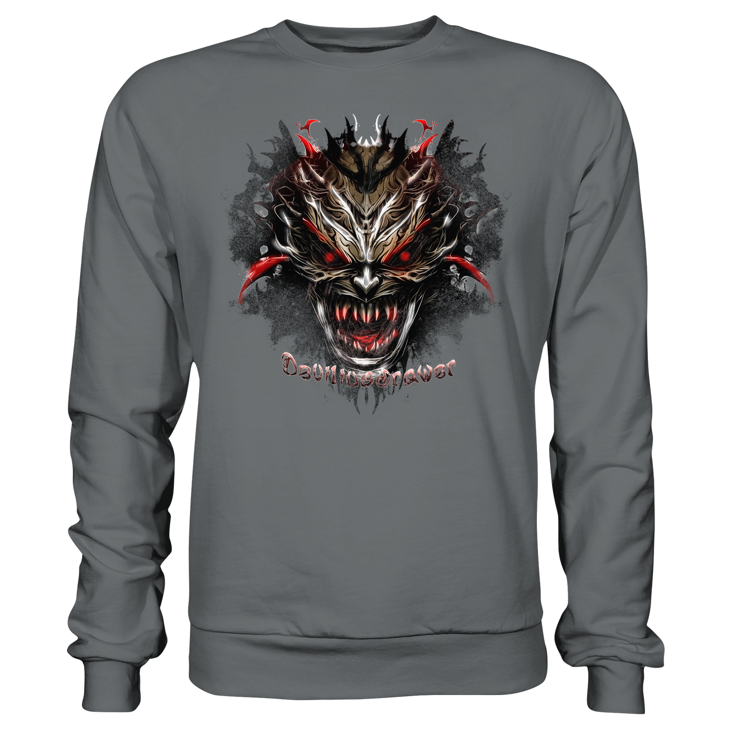 Deviliusdrawer Dark Redeyed Devil - Basic Sweatshirt