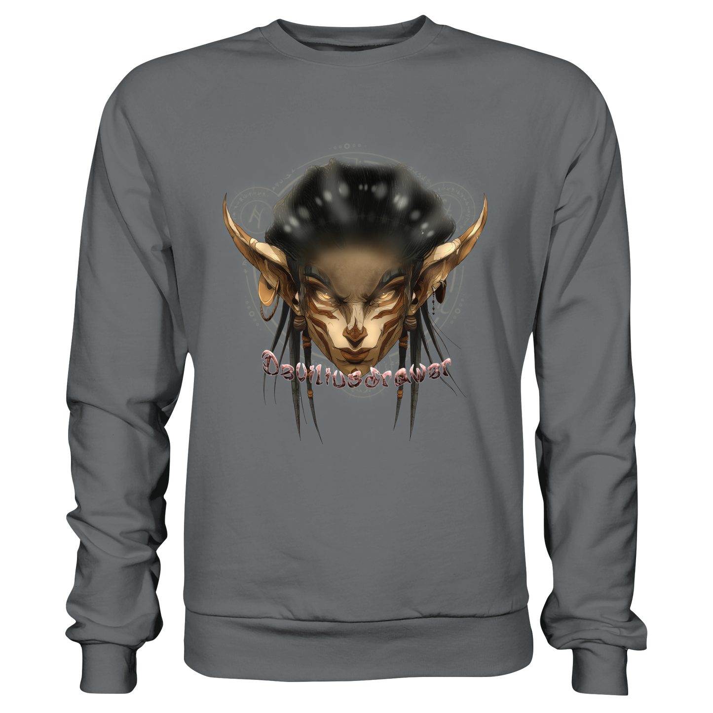 Deviliusdrawer Gold Magician Elf - Basic Sweatshirt