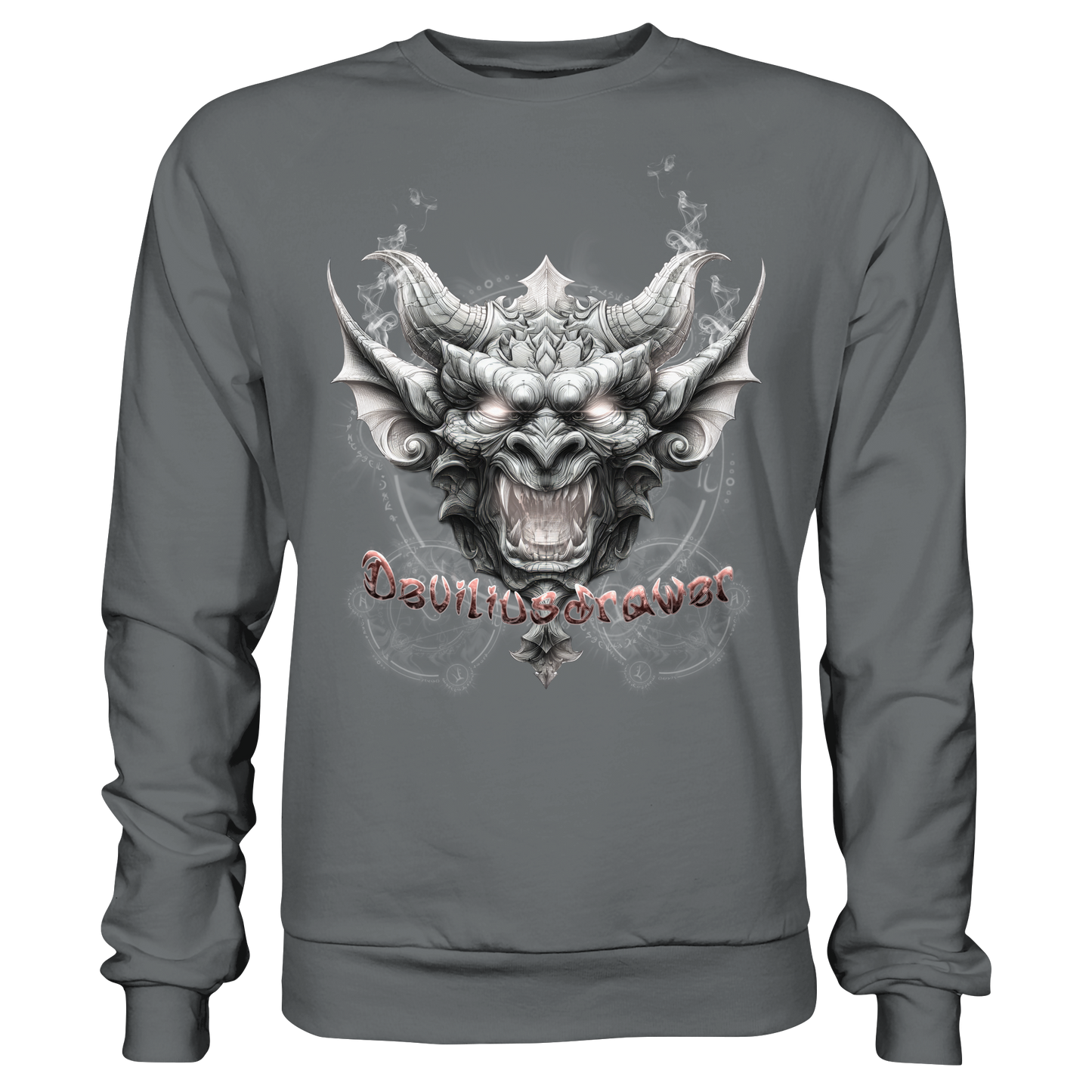Deviliusdrawer Dark Gargoyl - Basic Sweatshirt
