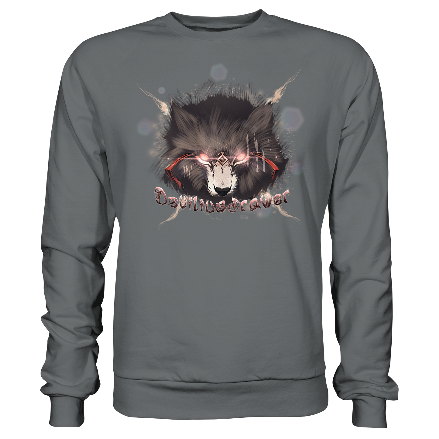 Deviliusdrawer Sparking Wolf - Basic Sweatshirt