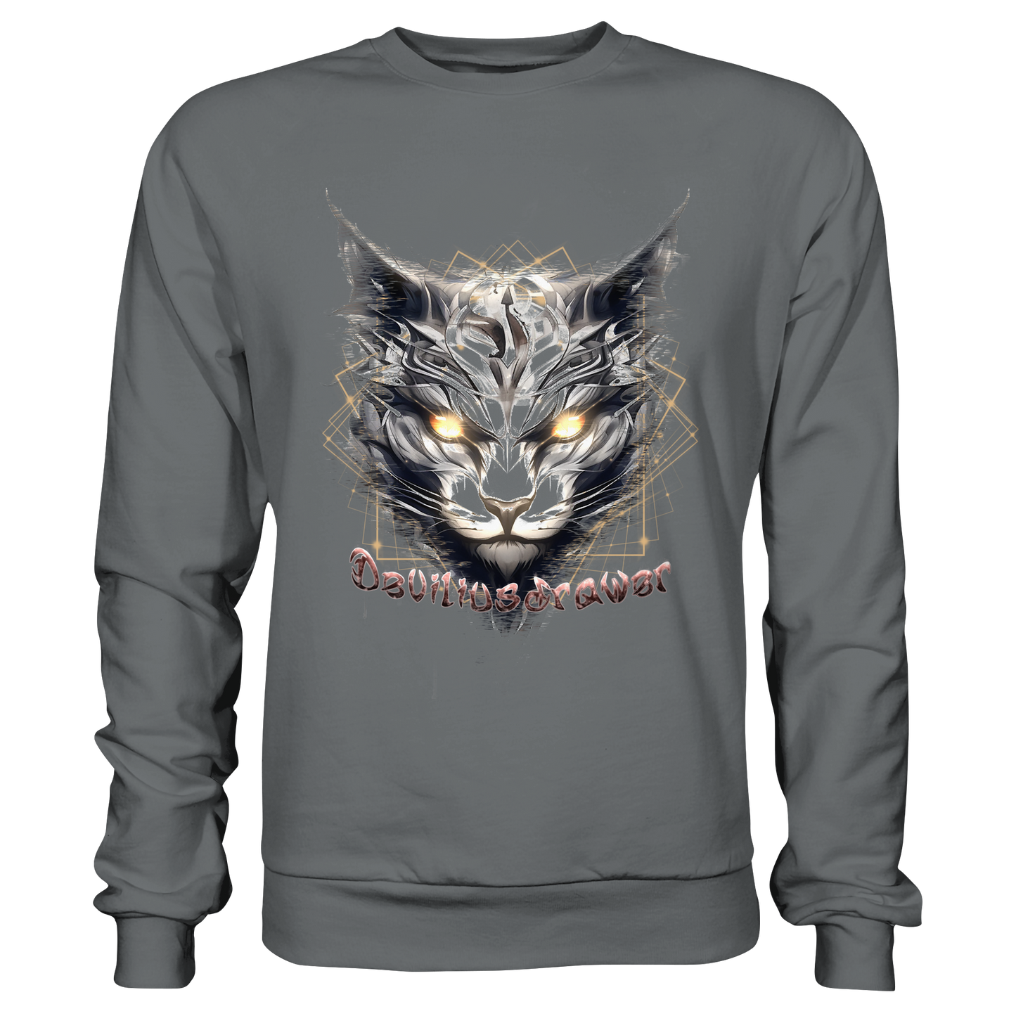 Deviliusdrawer Magician Cat - Basic Sweatshirt