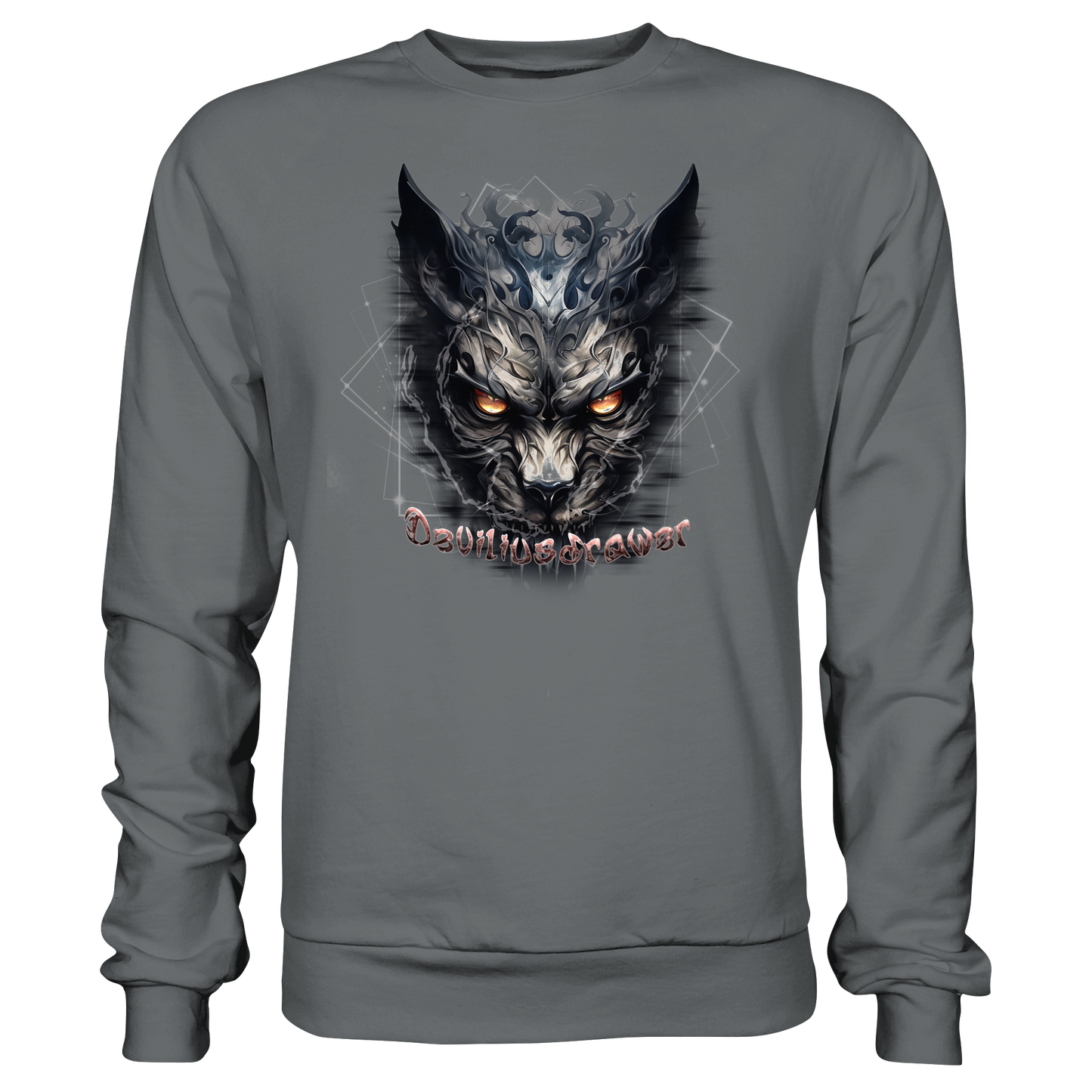 Deviliusdrawer Dark Wearwolf - Basic Sweatshirt