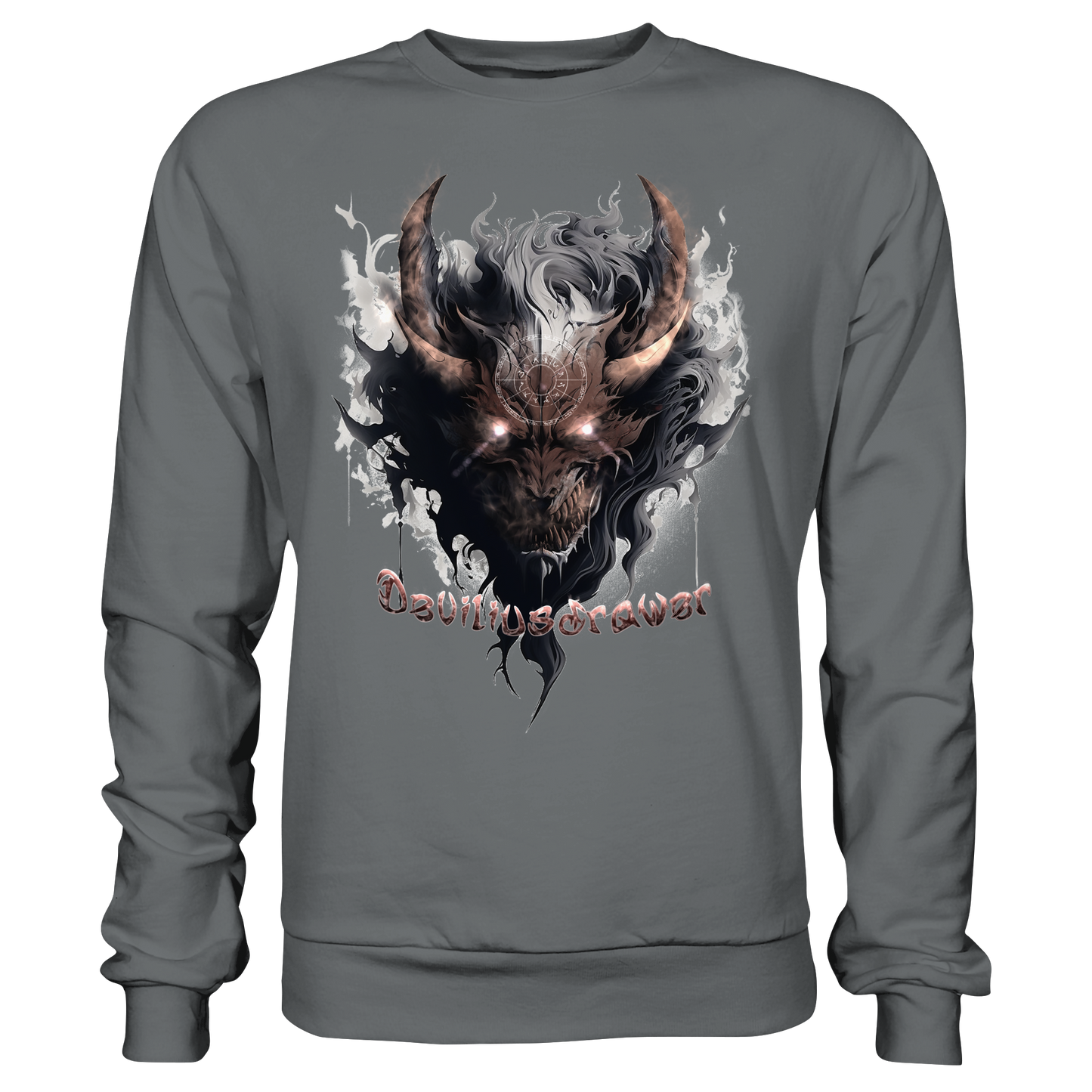 Deviliusdrawer Magic Redeyed Demon - Basic Sweatshirt