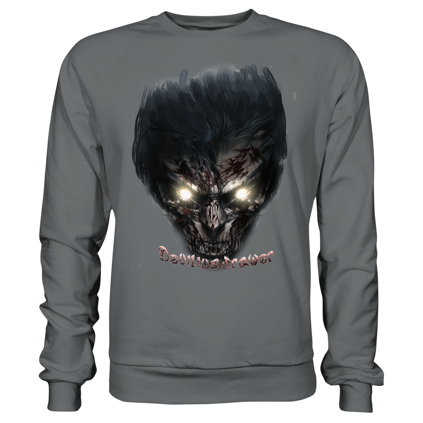 Deviliusdrawer Dark Zombie - Basic Sweatshirt