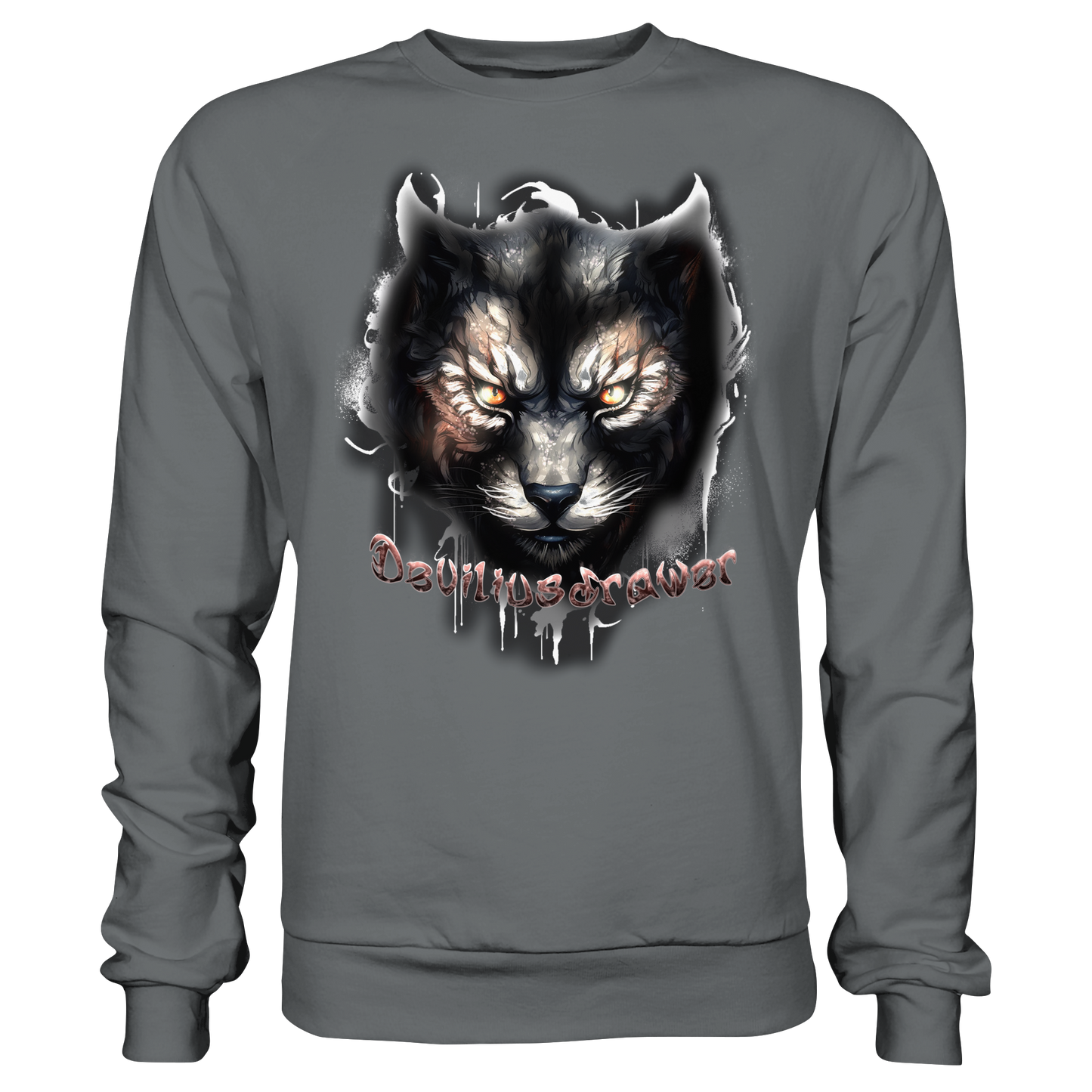 Deviliusdrawer Vampire Cat - Basic Sweatshirt