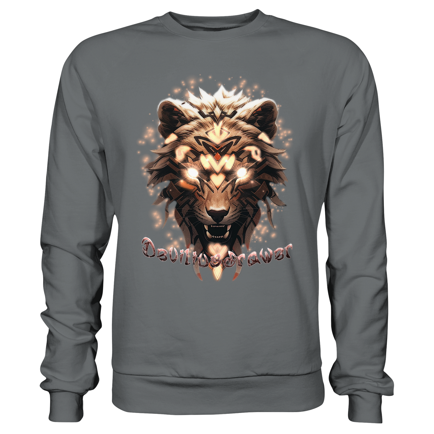 Deviliusdrawer Gold Weartiger - Basic Sweatshirt