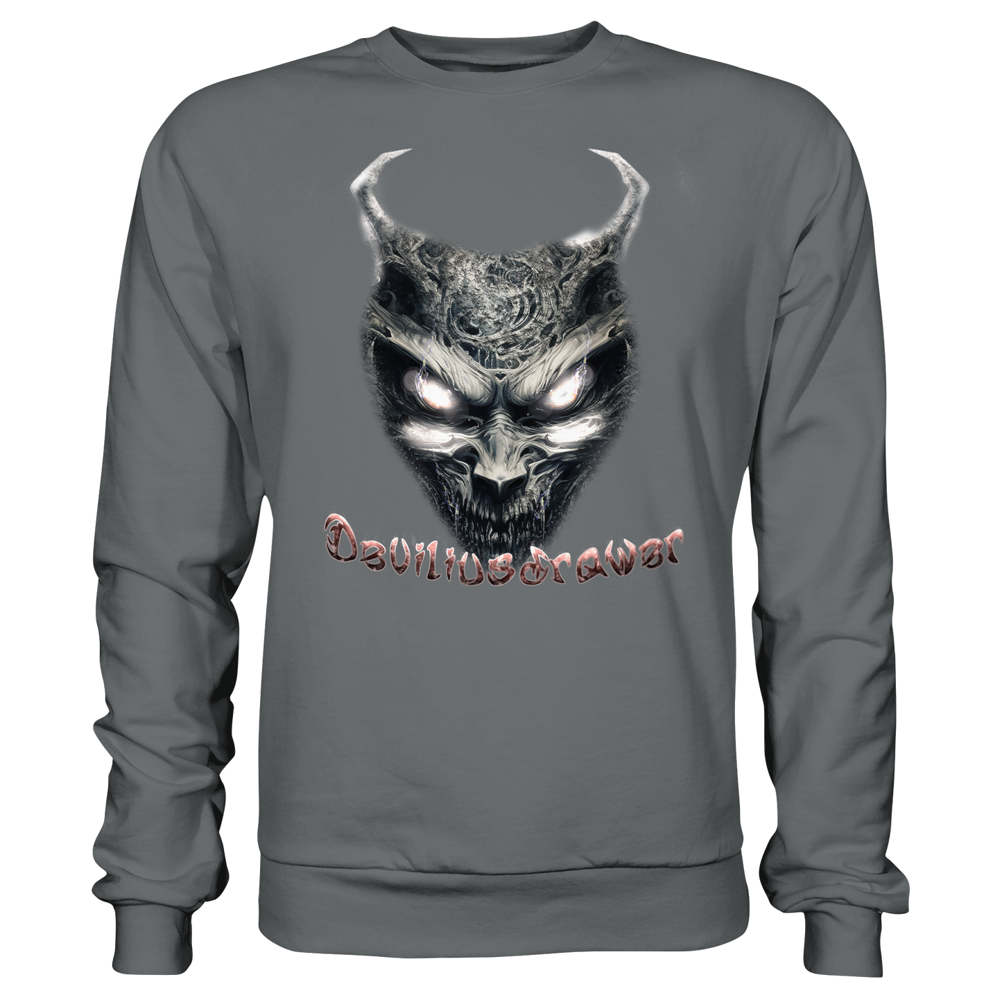 Deviliusdrawer Demonic Evil Zombie - Basic Sweatshirt