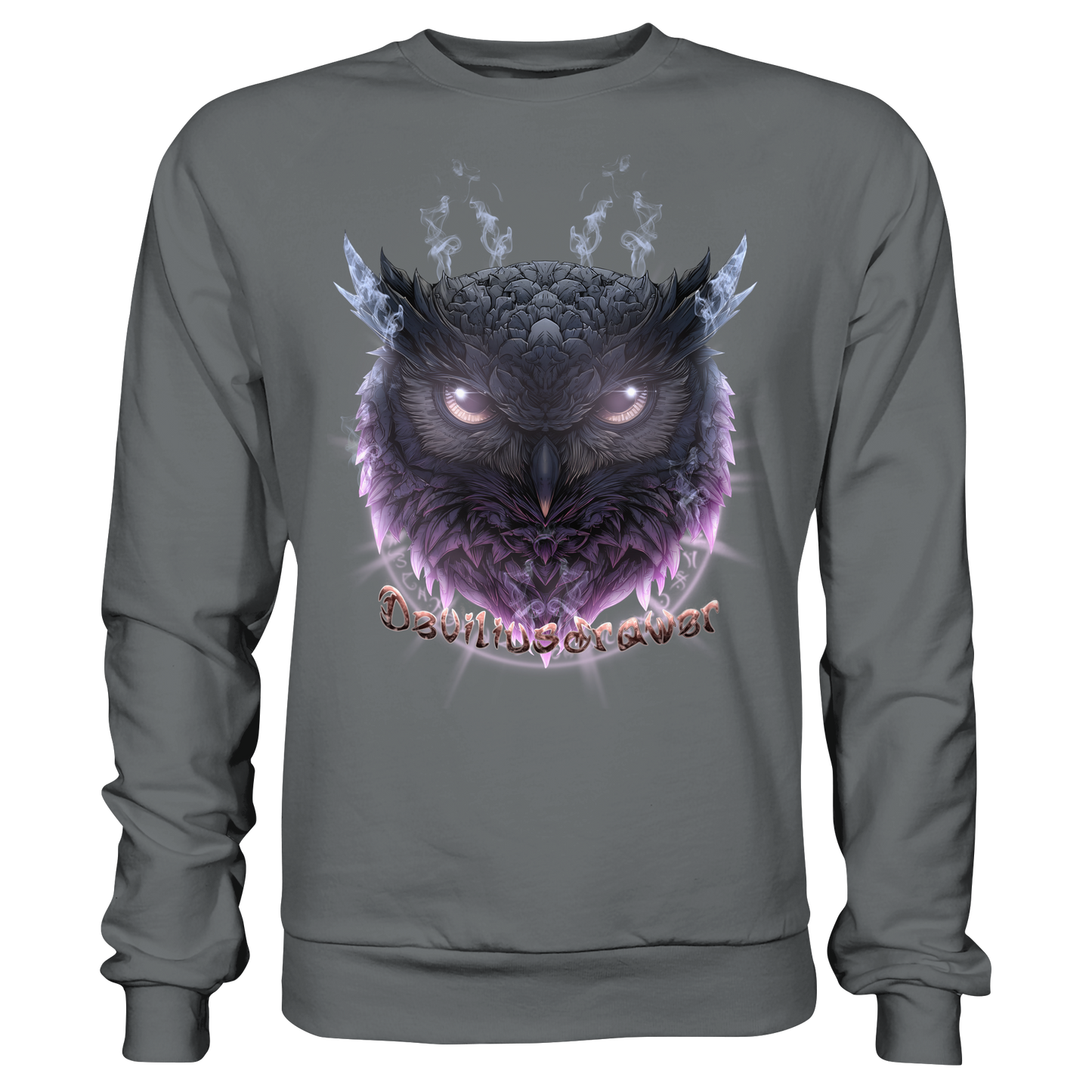 Deviliusdrawer Darkness Owl - Basic Sweatshirt