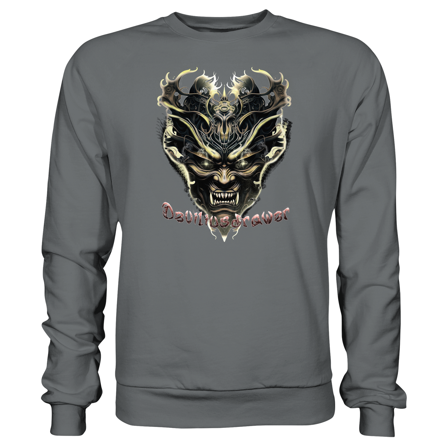 Deviliusdrawer Golden Demon Vampire - Basic Sweatshirt