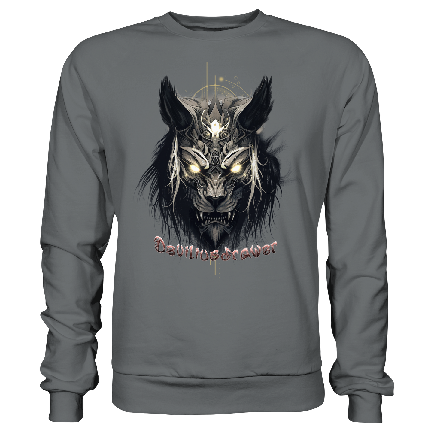 Deviliusdrawer Wolftiger - Basic Sweatshirt