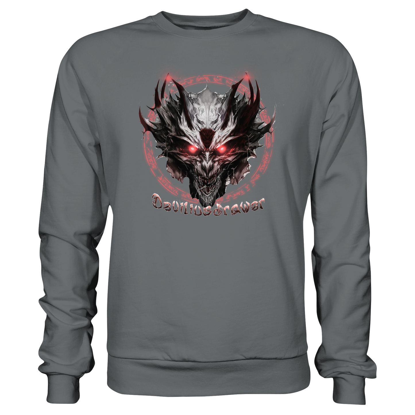 Deviliusdrawer Magic Glow Devil - Basic Sweatshirt