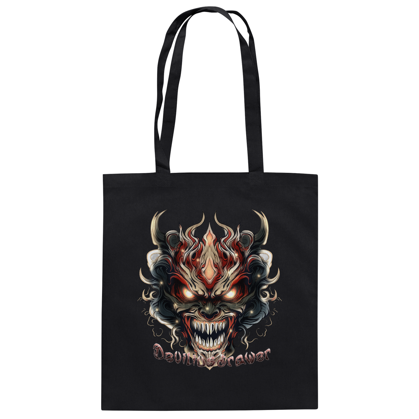 Deviliusdrawer Evil Vamp Mask - Baumwolltasche