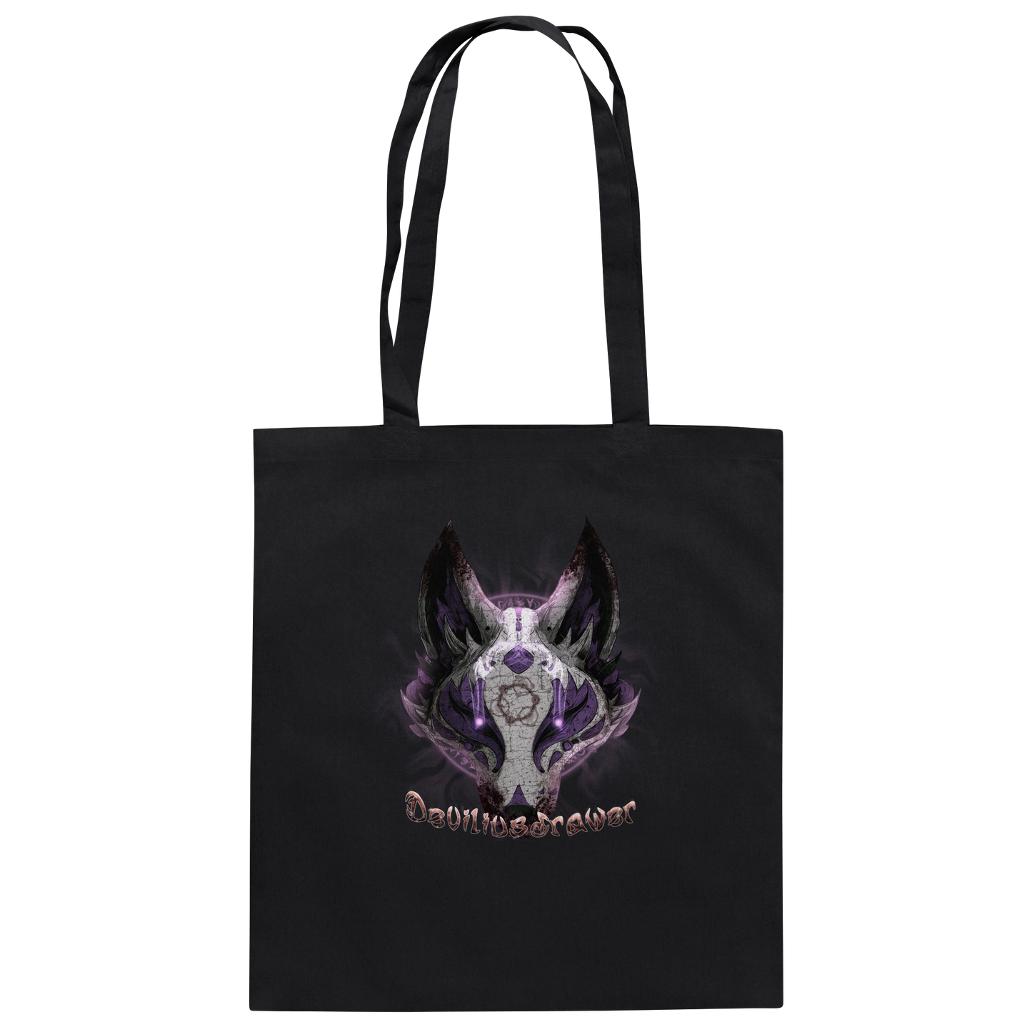 Deviliusdrawer Dark Kitsune - Baumwolltasche