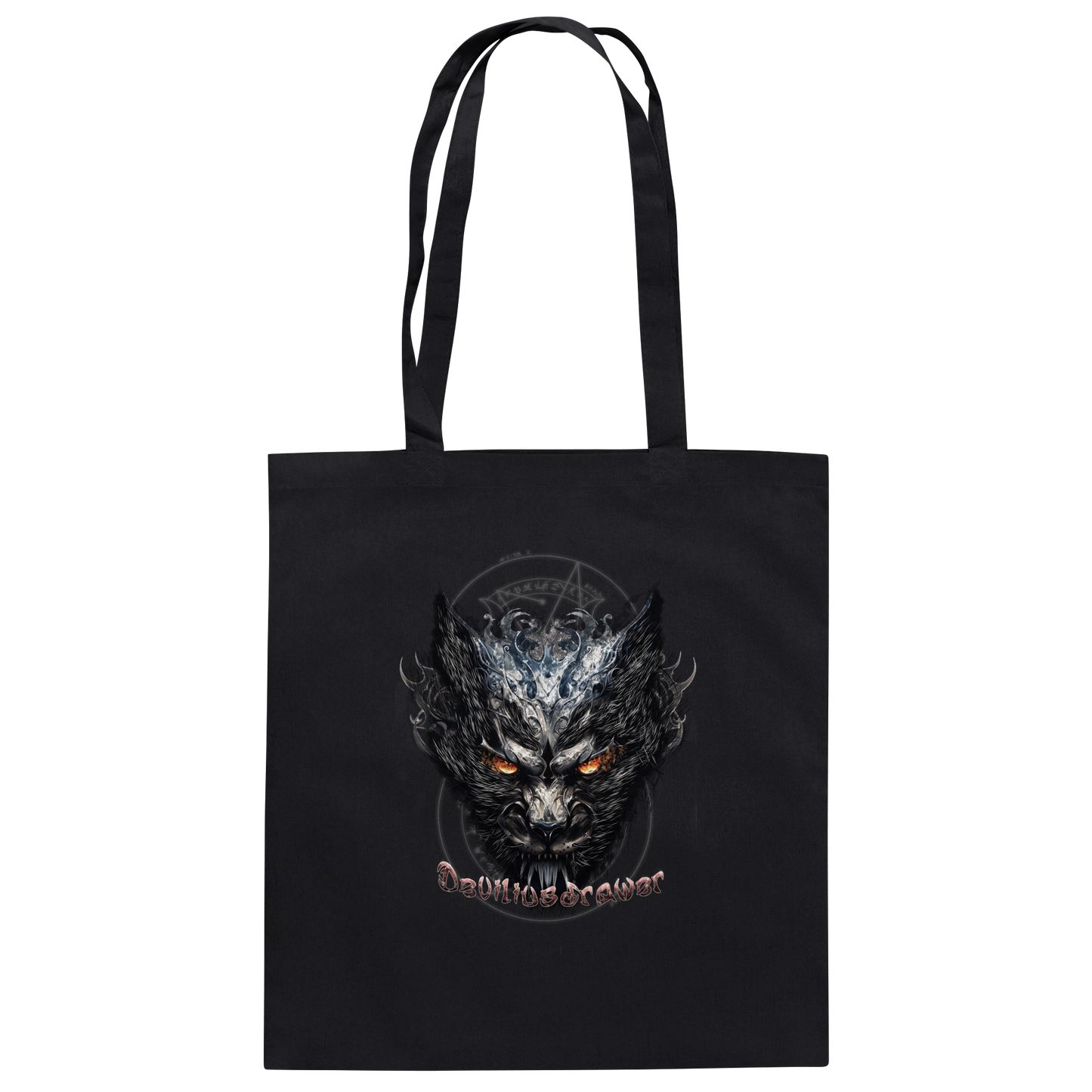 Deviliusdrawer Iron Cat - Baumwolltasche