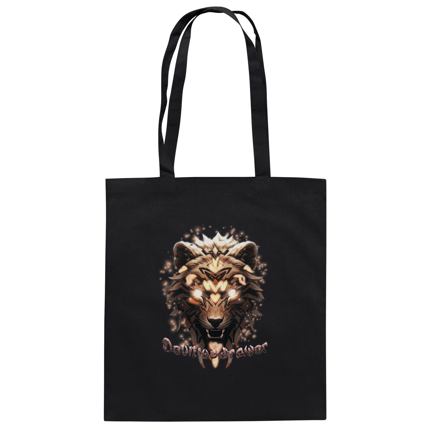 Deviliusdrawer Gold Weartiger - Baumwolltasche