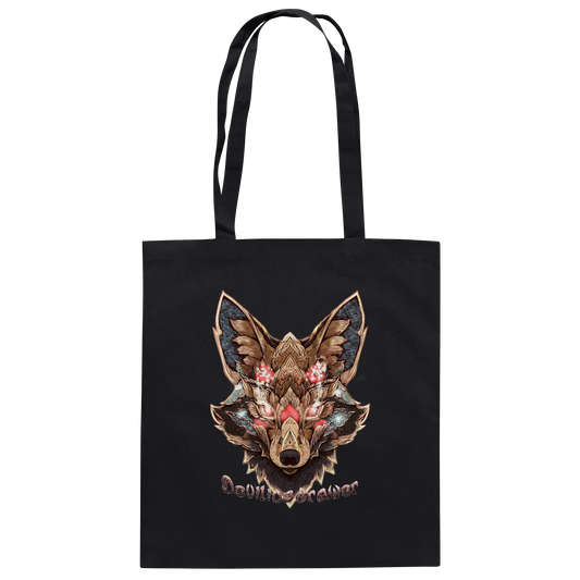 Deviliusdrawer Cristal Kitsune - Baumwolltasche
