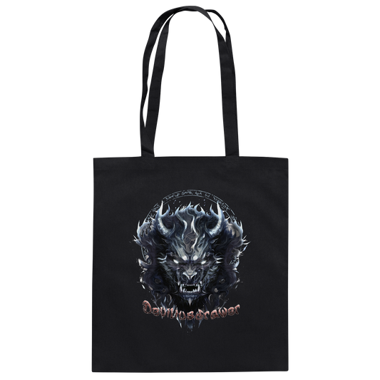 Deviliusdrawer Dark Wolf Mask - Baumwolltasche