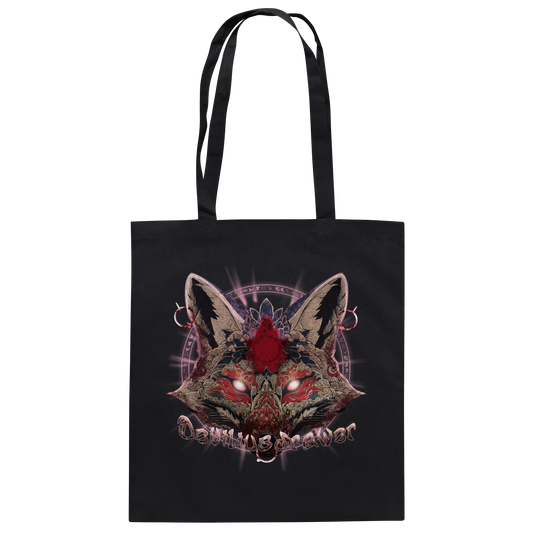 Deviliusdrawer Demon Kitsune - Baumwolltasche