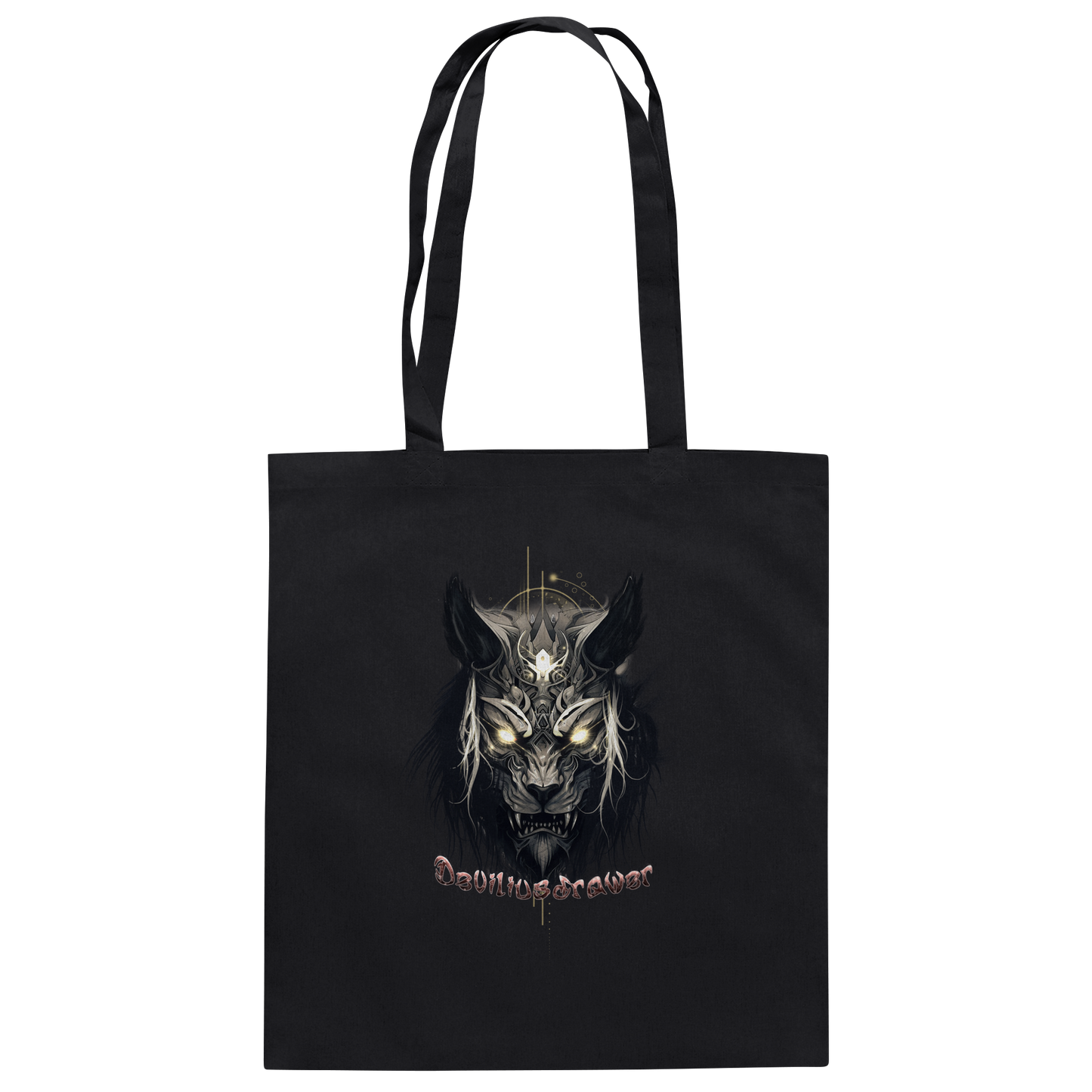 Deviliusdrawer Wolftiger - Baumwolltasche