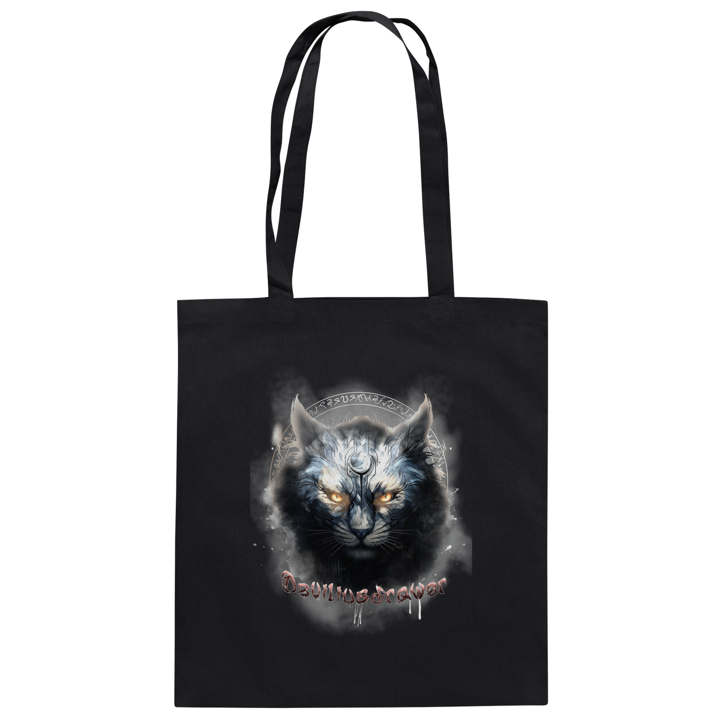 Deviliusdrawer Mysthic Cat - Baumwolltasche