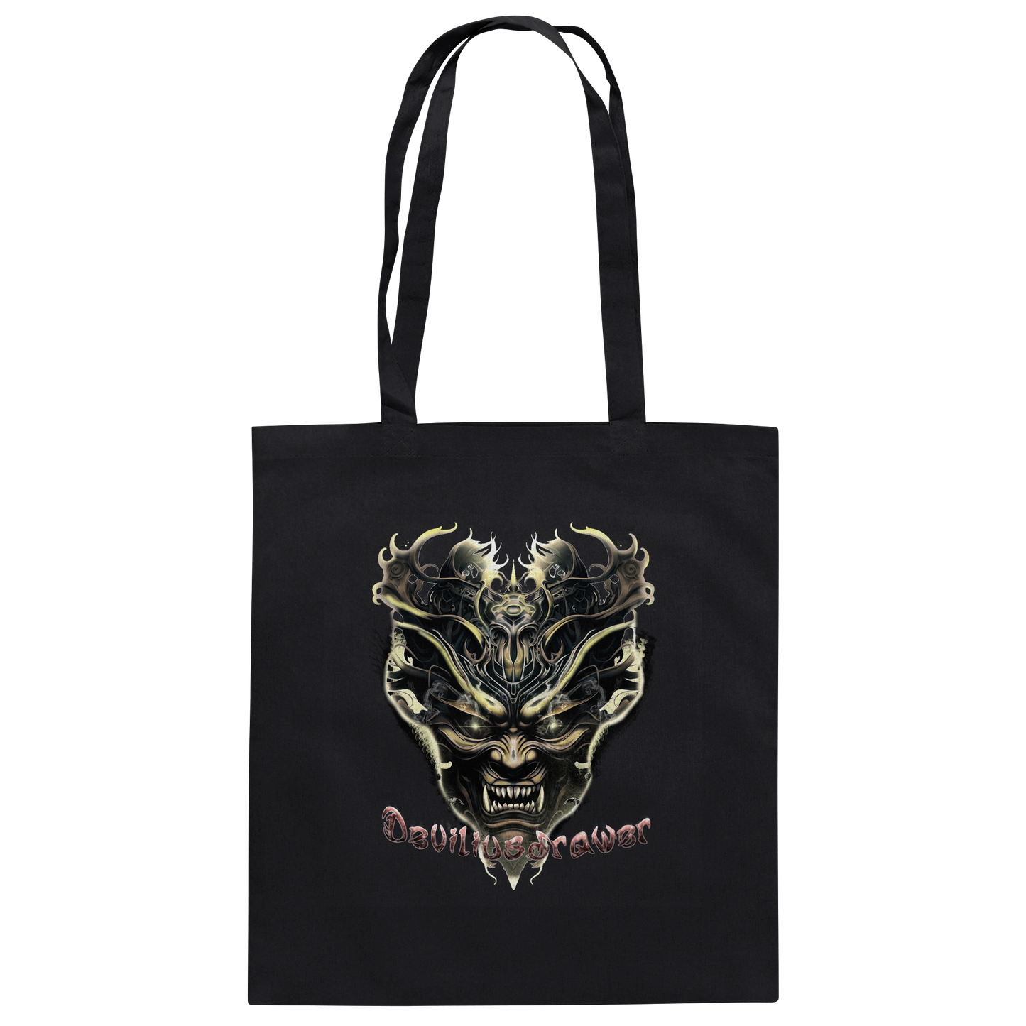 Deviliusdrawer Golden Demon Vampire - Baumwolltasche