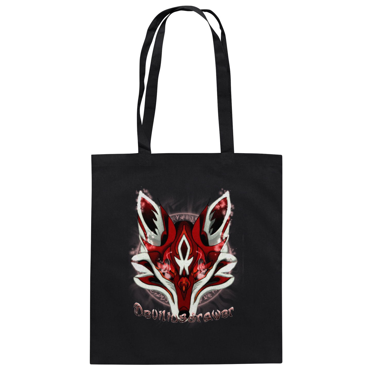Deviliusdrawer Red Eyed Fox - Baumwolltasche