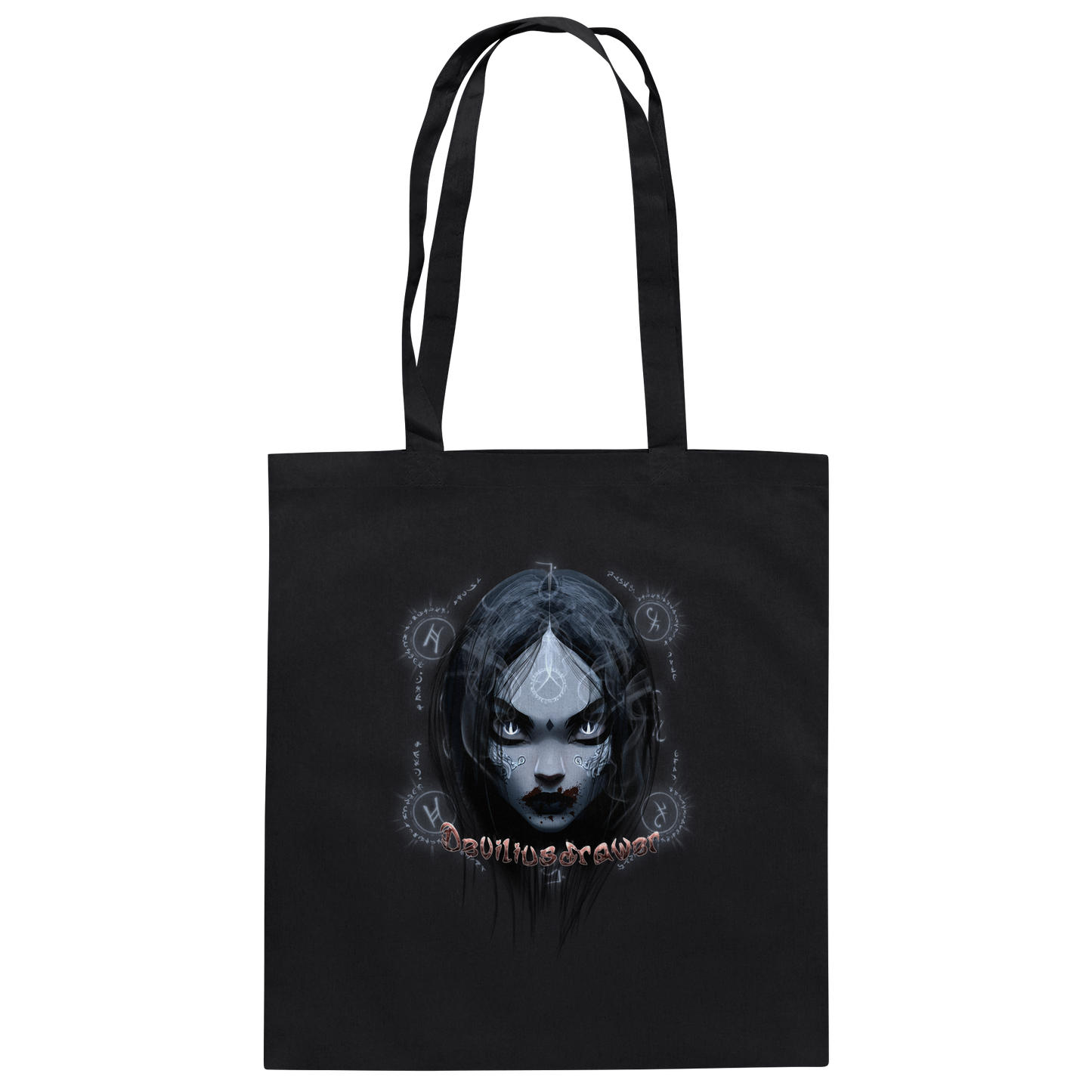 Deviliusdrawer Vampiric Elf - Baumwolltasche