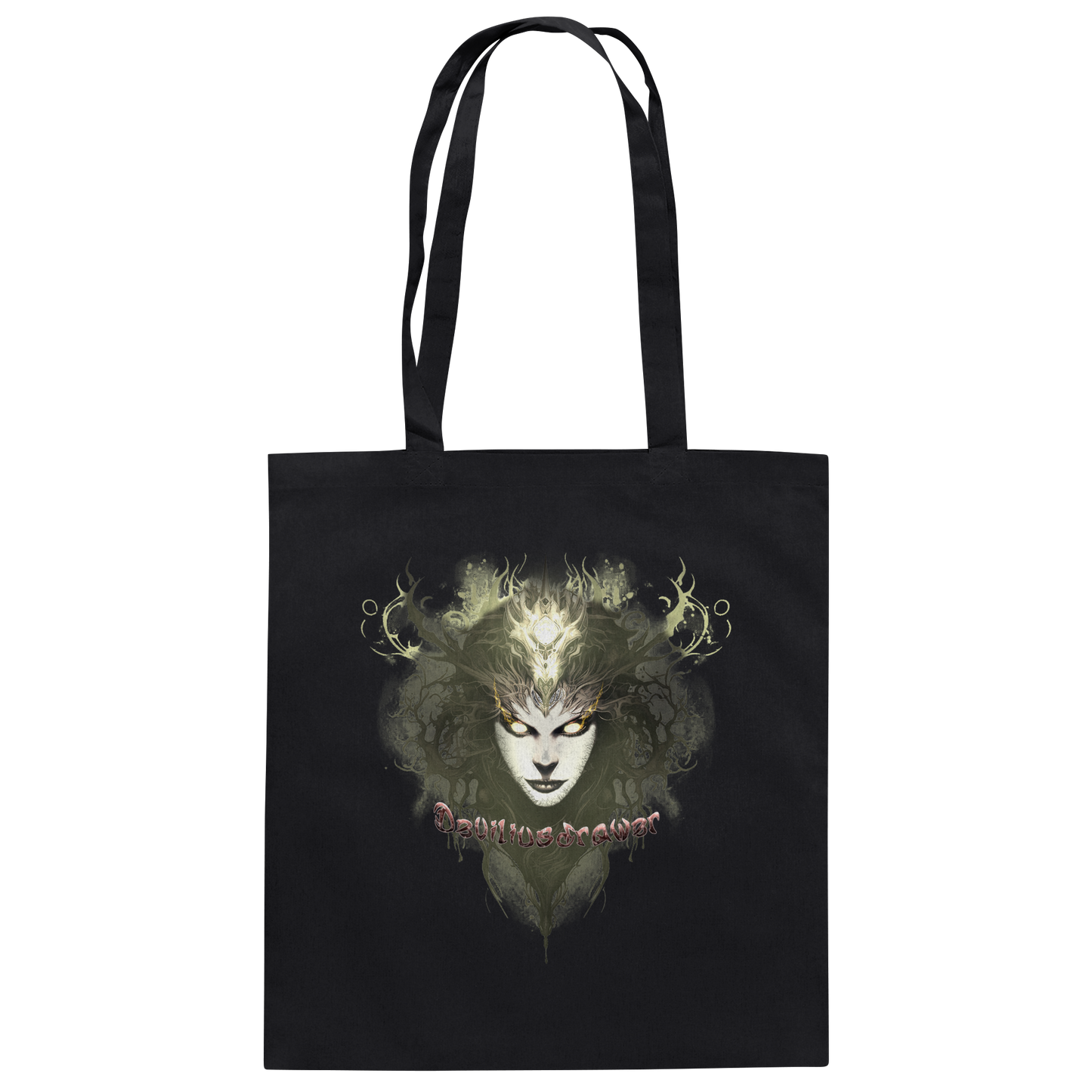 Deviliusdrawer Golden Demonica - Baumwolltasche