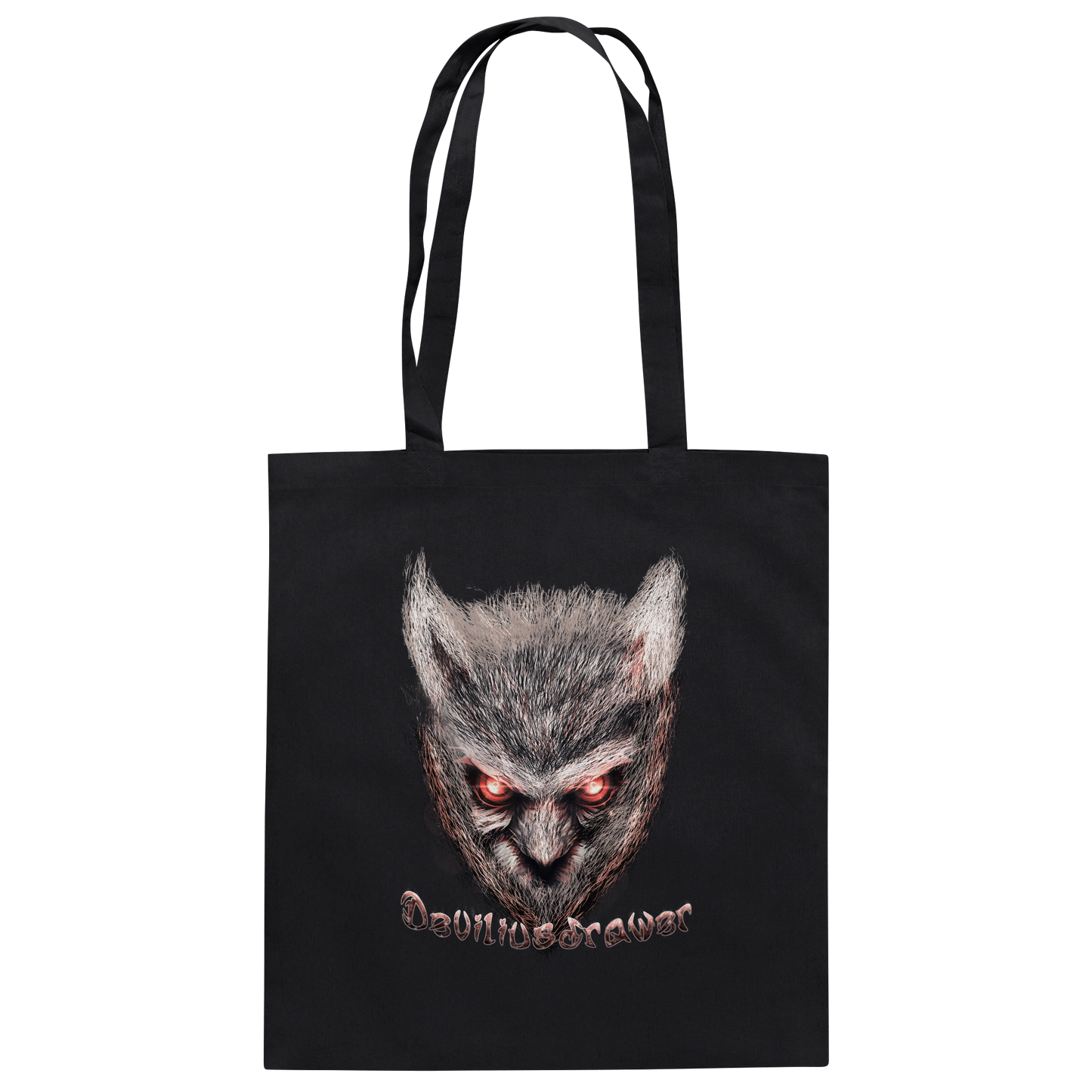 Deviliusdrawer Red Eyed Owl - Baumwolltasche