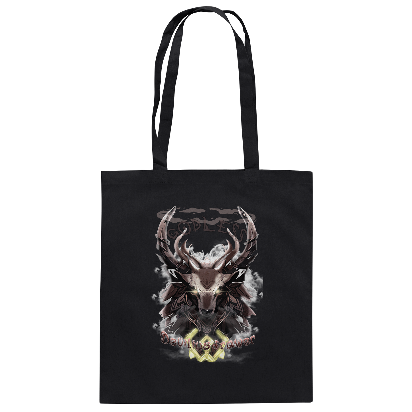 Deviliusdrawer Godless Deer - Baumwolltasche