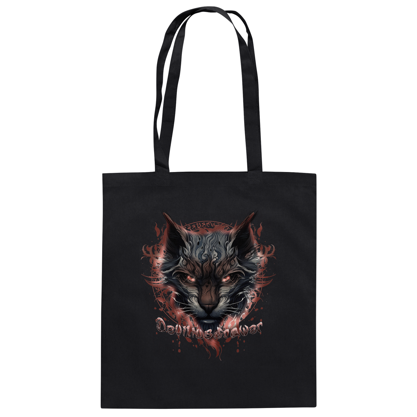 Deviliusdrawer Devil Cat - Baumwolltasche