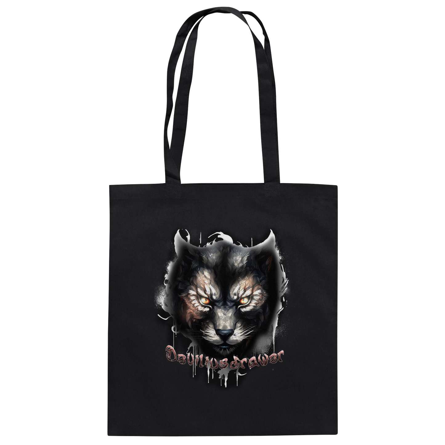 Deviliusdrawer Vampire Cat - Baumwolltasche