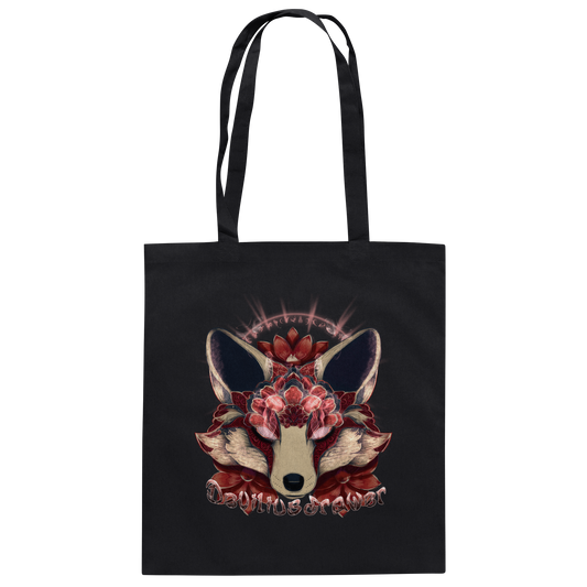 Deviliusdrawer Fire Kitsune - Baumwolltasche