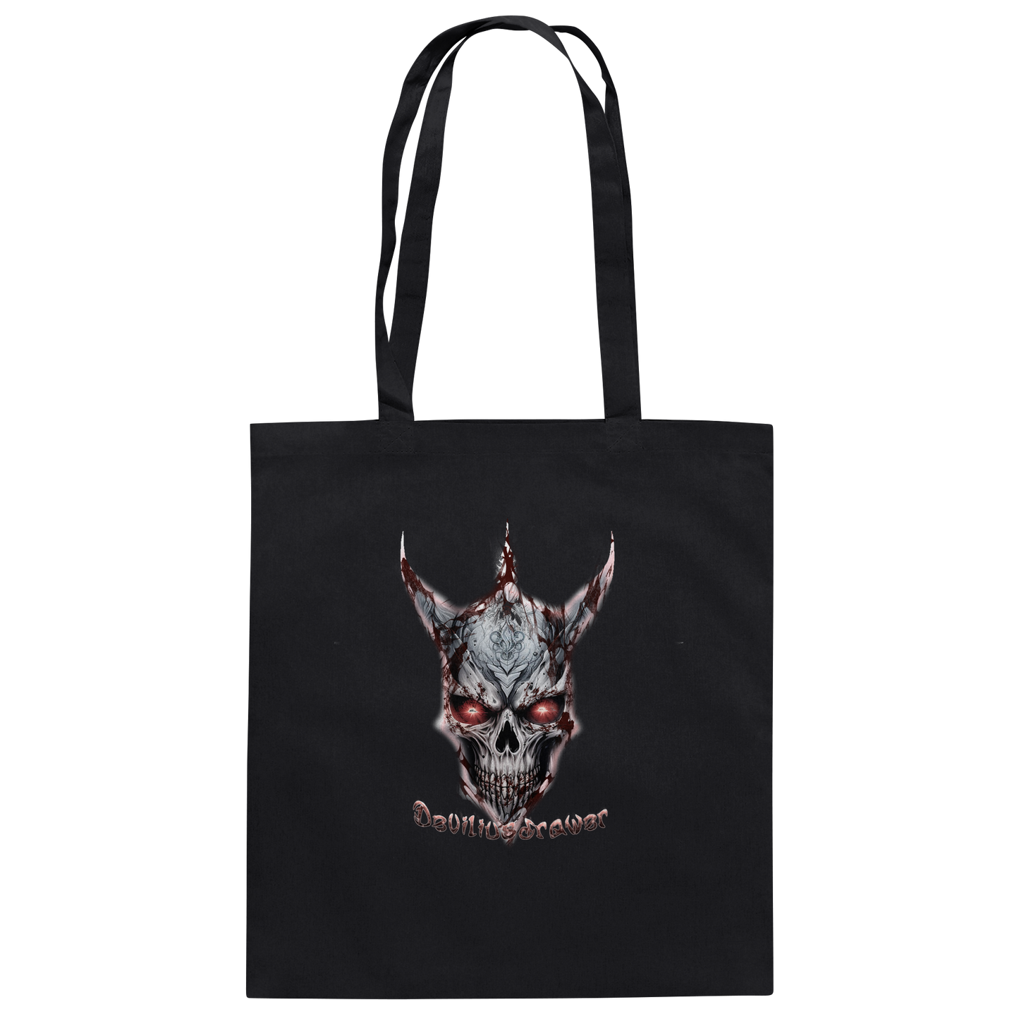 Deviliusdrawer Bloody Skeleton - Baumwolltasche