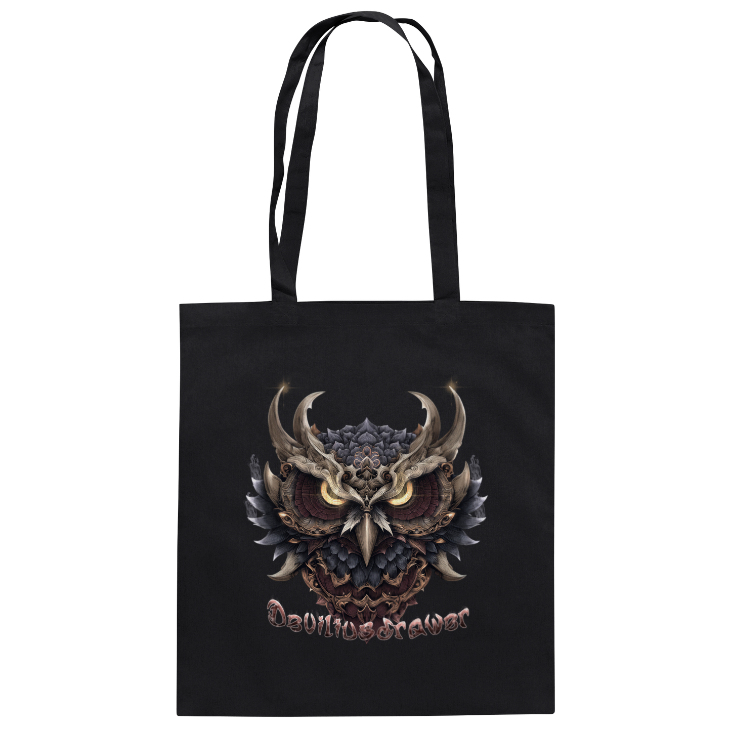 Deviliusdrawer Golden Owl - Baumwolltasche