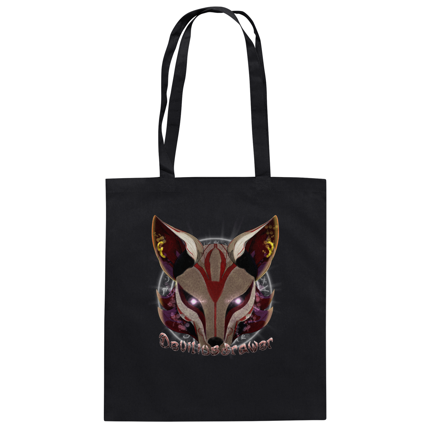 Deviliusdrawer Magic Kitsune - Baumwolltasche