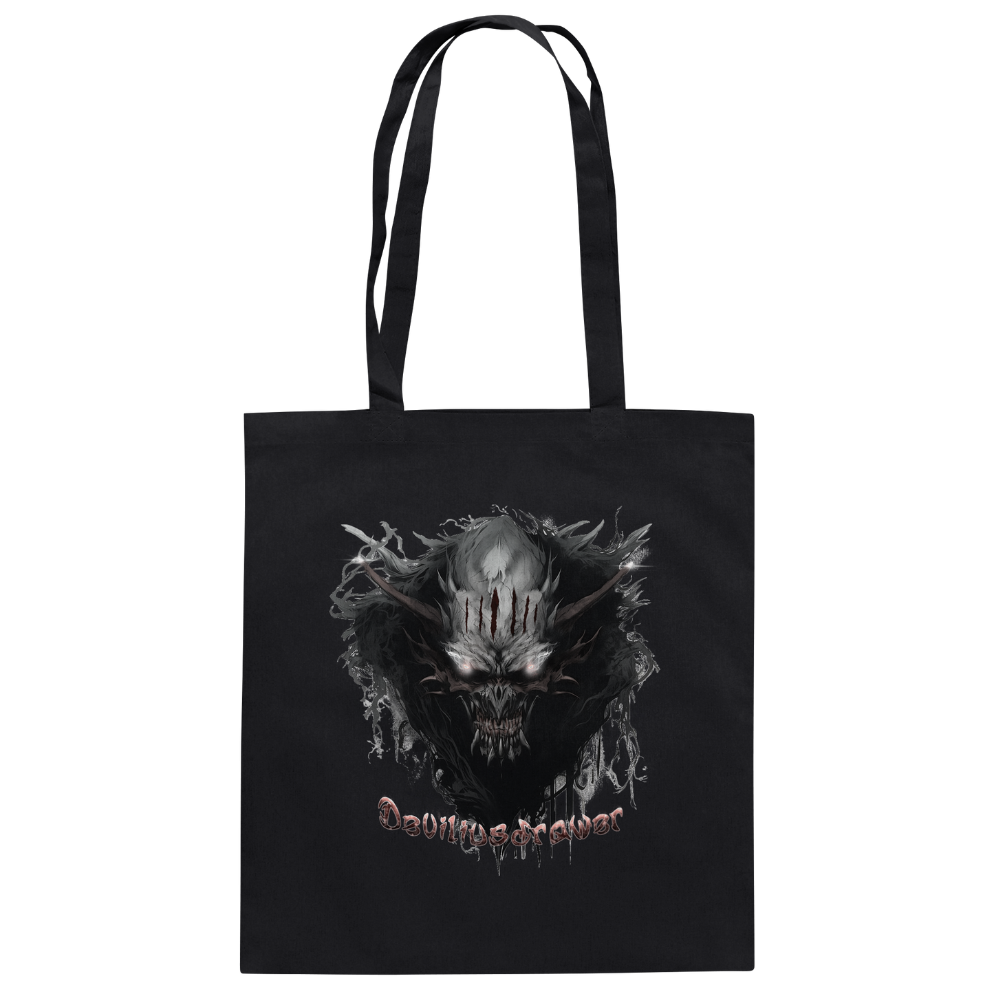Deviliusdrawer Dark Smoke Demon - Baumwolltasche