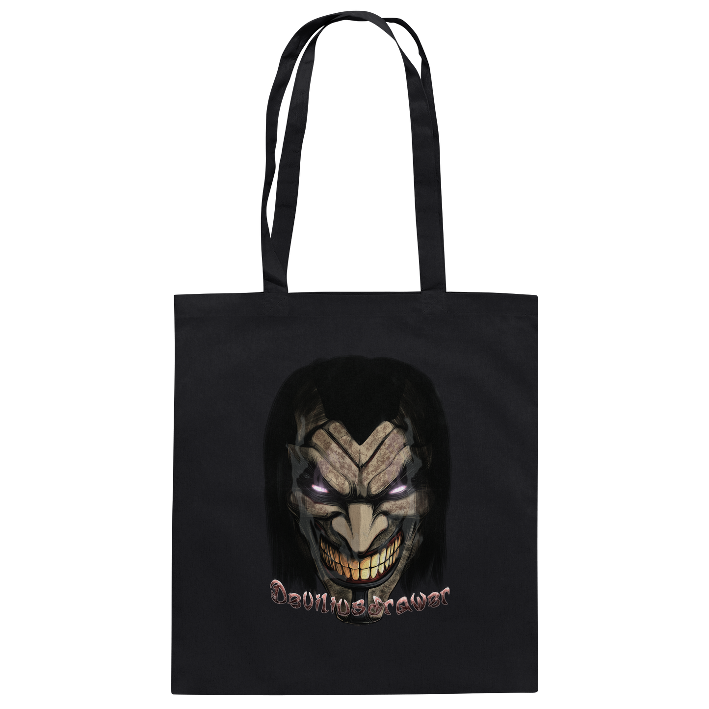 Deviliusdrawer Smiling Devil - Baumwolltasche