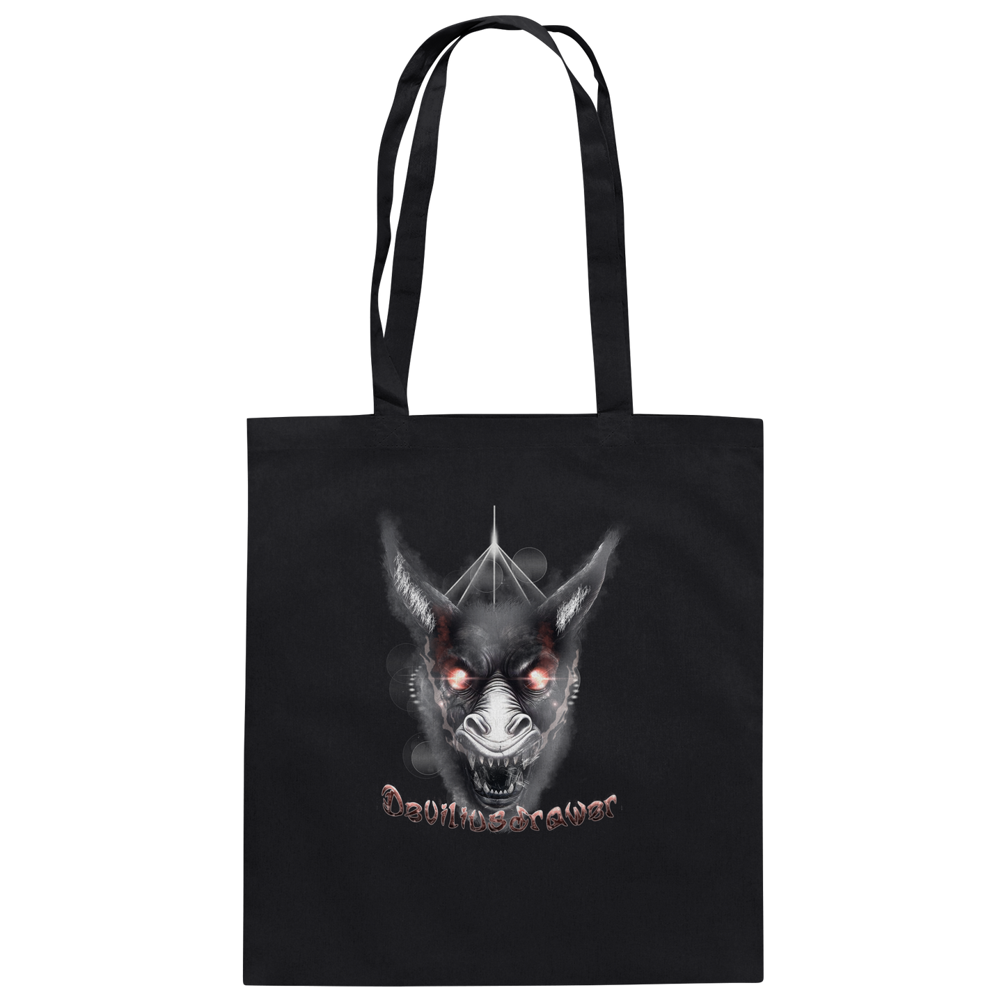 Deviliusdrawer Evil Donkey - Baumwolltasche
