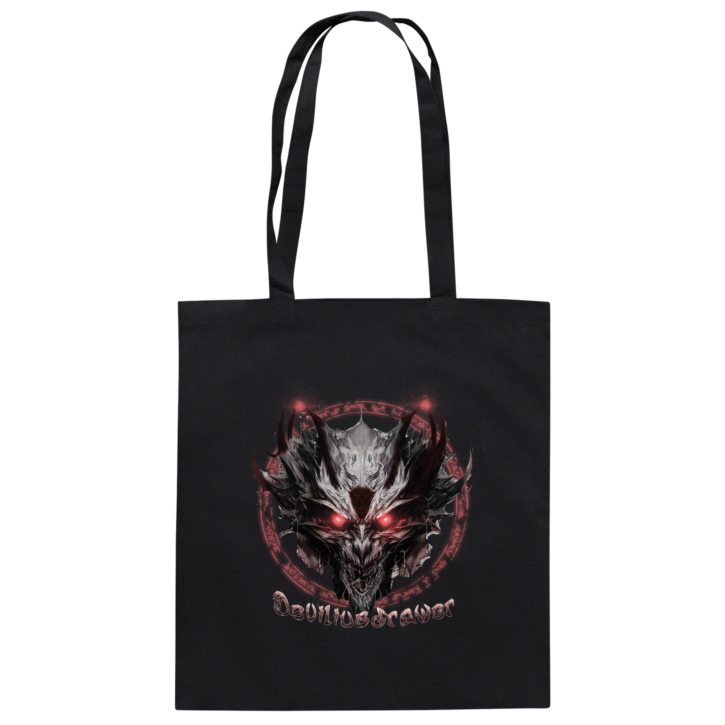 Deviliusdrawer Magic Glow Devil - Baumwolltasche