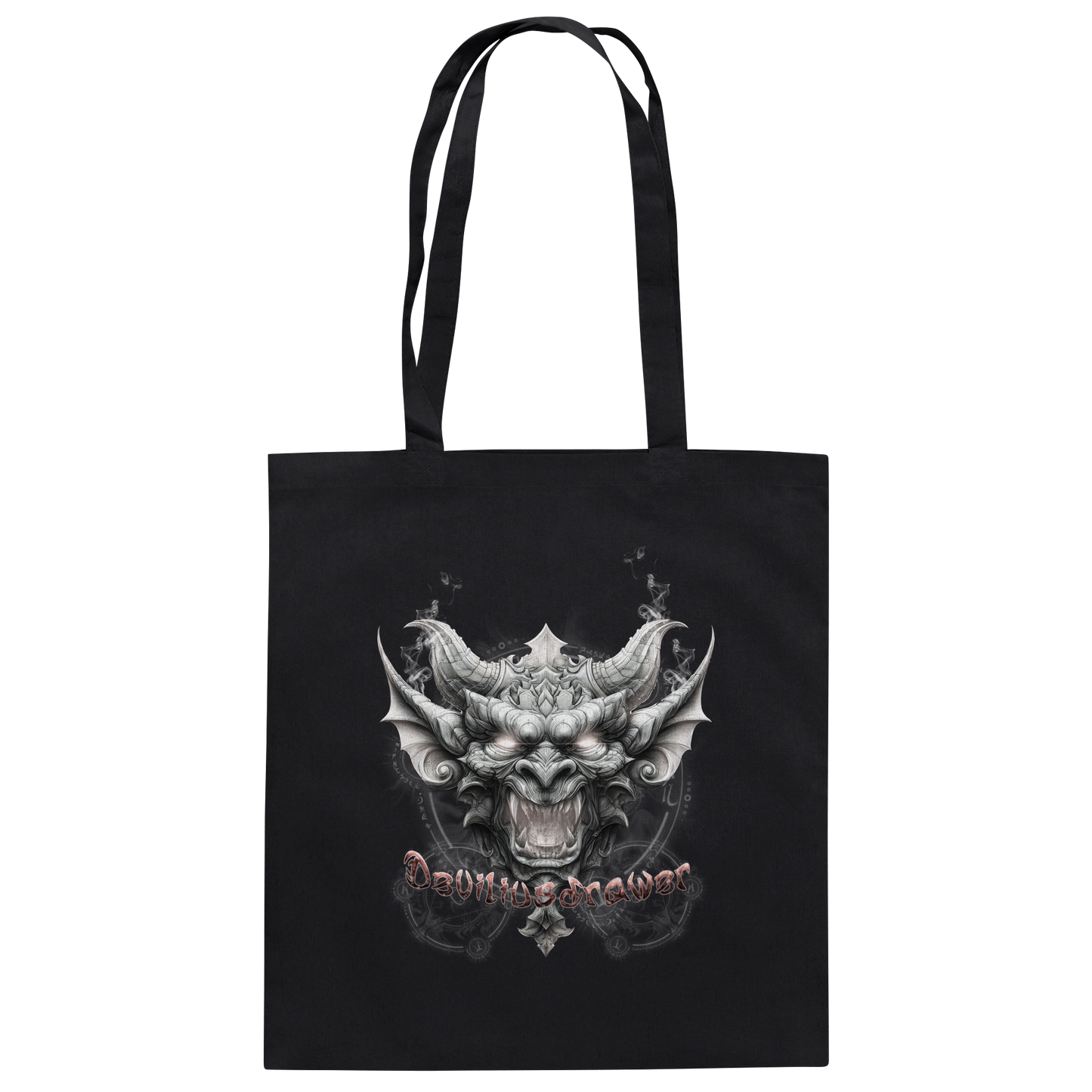 Deviliusdrawer Dark Gargoyl - Baumwolltasche