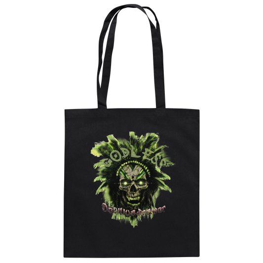 Deviliusdrawer Godless Skull - Baumwolltasche