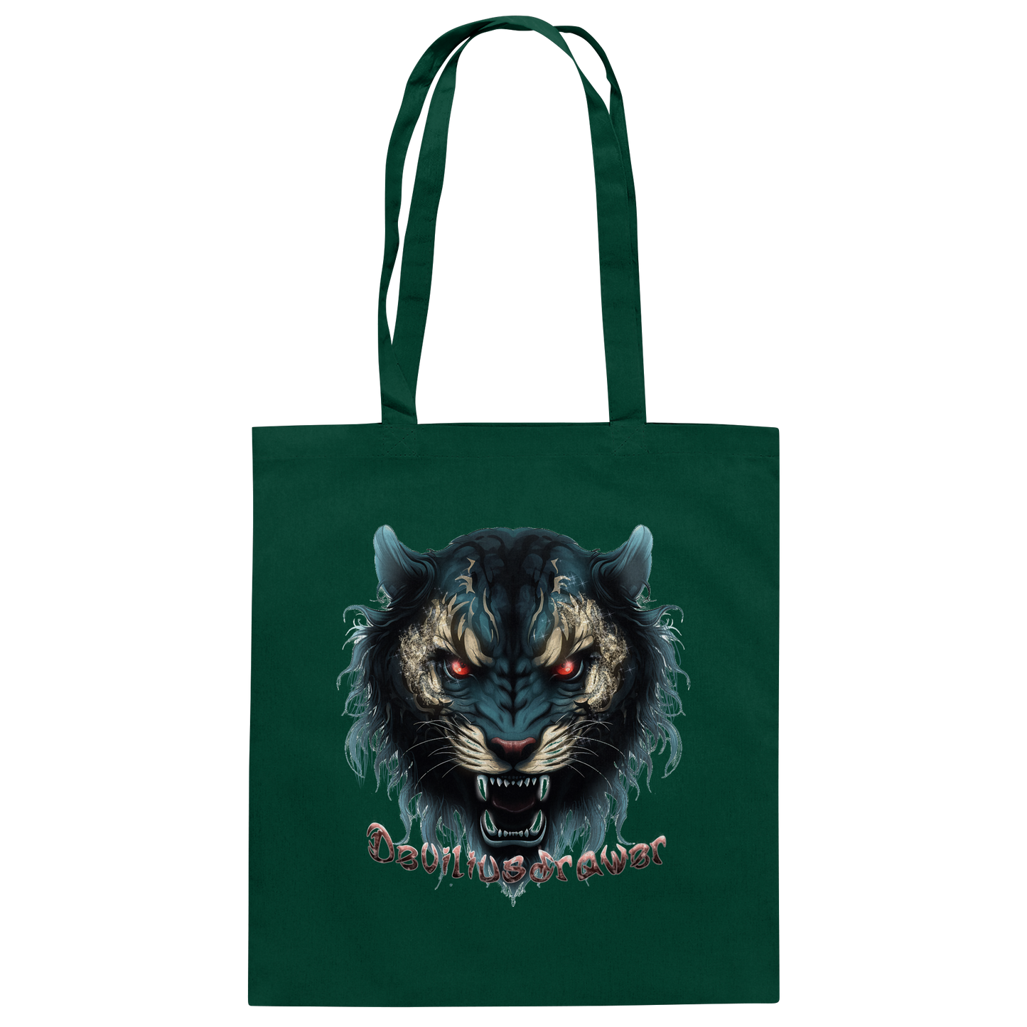 Deviliusdrawer Tigercat - Baumwolltasche